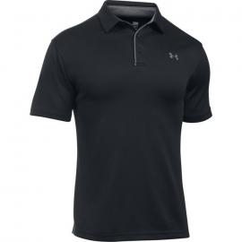 Under Armour Tech Polo Pánske športové tričko s krátkym rukávom, čierne, veľ. L