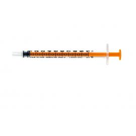 SOL-M Striekačka Luer U-100 Sol-Millennium, 1 ml, 100 ks
