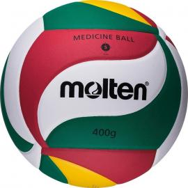 Molten V5M9000-M Volejbalová halová lopta, biela/zelená/červená/žltá, veľ. 5