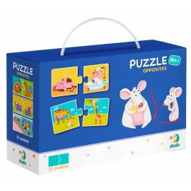 DoDo Puzzle Duo - Protiklady 12x2 dieliky