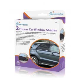 Dreambaby Roletka do auta s UV filtrom - čierna, 2 ks