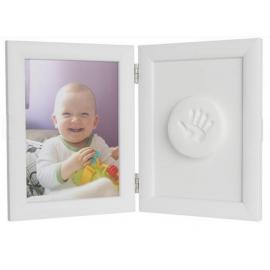 Baby Otisk BabyOtisk Sada pre odtlačok, rámik s hlinou - biely