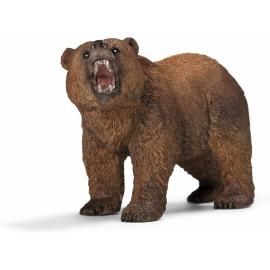 Schleich Divoké zviera medveď hnedý - grizzly