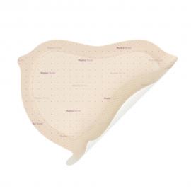 MOLNLYCKE Mepilex Border Sacrum Ag 23x23cm Obväz na použitie okolo krížovej kosti, 5ks