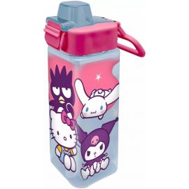 Kids Euroswan Štvorcová fľaša 500ml - Hello Kitty