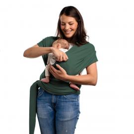 Boba BOBA Wrap Bio Šatka na nosenie pre bábätká, zelená