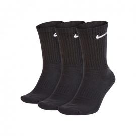 Nike Everyday Cush 3P Športové ponožky, čierne, veľ. 42-46, 3páry