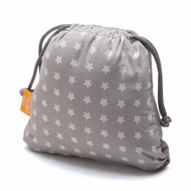 Baby to love BabyToLove Nomade Látková cestovná stolička s navlečením na opierku – biele hviezdičky