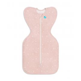 Love To Dream Swaddle UP 50/50, spací vak, veľkosť S, ružový vesmír, 2 FÁZA,