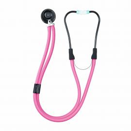 DR.FAMULUS DR 410D Stetoskop novej generácie, obojstranný, dvojkanálový, ružový