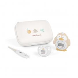 Miniland Valencia Sada 3 teplomerov, teplomer s flexi špičkou, do kúpeľa, cumlík