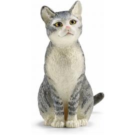 Schleich Sediaca mačka
