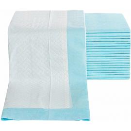 Carine Jednorazová hygienická podložka nepremokavá, 90cm x 180 cm, modrá, 30ks