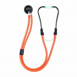 DR.FAMULUS DR 410D Stetoskop novej generácie, obojstranný, dvojkanálový,  oranžový