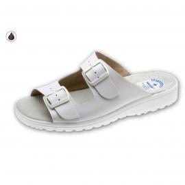 MEDIBUT Zdravotná obuv - sandále, vzor 06S-43, biela, veľ. 43