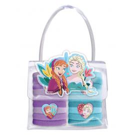 Kids Euroswan Sada gumičiek do vlasov v taštičke - Frozen