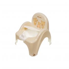 Tega Baby TEGA BABY Nočník kresielko s melódiou Teddy - béžový