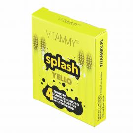 VITAMMY SPLASH, Náhradné násady na zubné kefky SPLASH, žltá/yellow/, 4ks