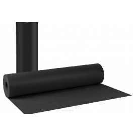 Aseo Paper Podložka na vyšetrovacie lôžko s perforáciou, 58 cm x 70 m, čierna
