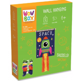 WOW BOX Kreatívna sada Makramé Raketa vo vesmíre