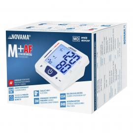NOVAMA M+ Ramenný tlakomer s detekciou fibrilácií predsiení AF + adaptér