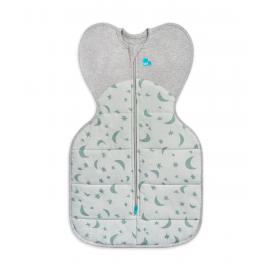 Love To Dream Zavinovačka Swaddle UP, veľkosť M, olivová/mesiac, ETAPA 1, Extra Warm
