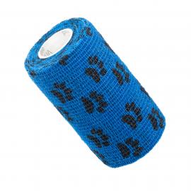 VITAMMY Autoband Samolepiaca bandáž s potlačou labky, modrá, 10cmx450cm
