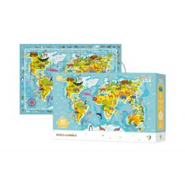DoDo Puzzle - Svet zvieratiek 80 dielikov