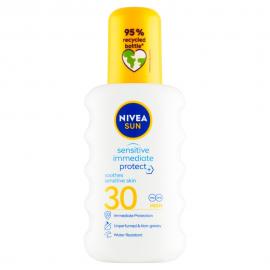 NIVEA Sun Sensitive sprej na opaľovanie OF 30, 200 ml