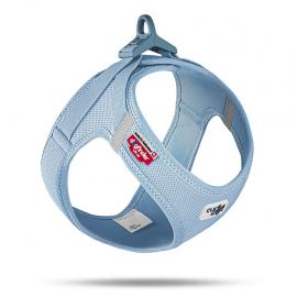 CURLI Postroj pre psov so sponou Air-Mesh Skyblue, L, 8-13 kg 
