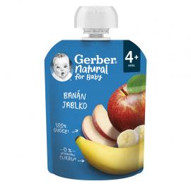 Gerber Natural Kapsička Banán a jablko