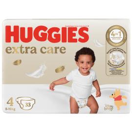 HUGGIES® Plienky jednorázové Extra Care 4 (8-14 kg) 33 ks