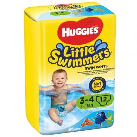 HUGGIES® Little Swimmers Plienky do vody jednorazové 3-4 (7-15 kg) 12 ks