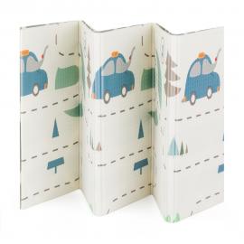 PETITE&MARS Podložka na hranie skladacia Campy Cars&Arabesca