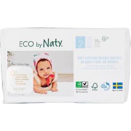 ECO BY NATY Plienky jednorazové 2 (3-6 kg) 33 ks