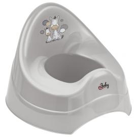 MALTEX Nočník s hudbou Zebra - Grey