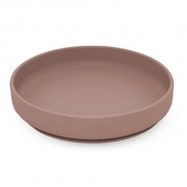 PETITE&MARS Tanier silikónový s prísavkou Take&Match Velvet Latte 6m+