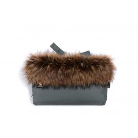 COTTONMOOSE Rukávnik na kočík Jungle green