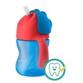 Philips AVENT Hrnček 200 ml Bendy s ohybnou slamkou chlapec