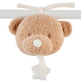 NATTOU Hračka hudobná Teddy medvedík 16 cm, 0m+