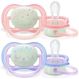 AVENT CUMLÍK 0-6M Ultra air nočný dievča