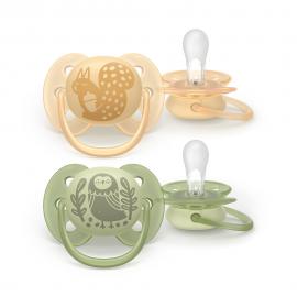 Philips AVENT Cumlík Ultrasoft Premium neutral 6-18m obrázok 2 ks