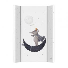 CEBA BABY Podložka prebaľovacia 2-hranná mäkká (50x70) Basic Moon Prince