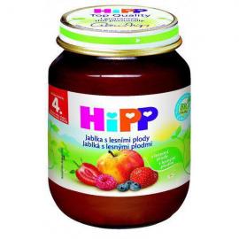 HiPP Príkrm ovocný BIO Jablká s lesnými plodmi