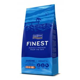 FISH4DOGS Granule malé pre dospelých psov Finest sardínka so sladkými zemiakmi 6kg, 1+