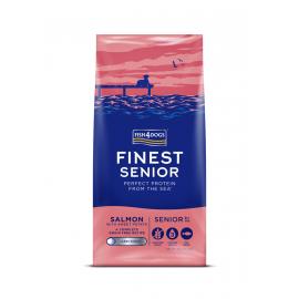 FISH4DOGS Granule veľké pre starších psov Finest losos so sladkými zemiakmi 6kg, 8+