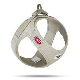 CURLI Postroj pre psov so sponou Air-Mesh Light Tan 3XS, 2-4 kg