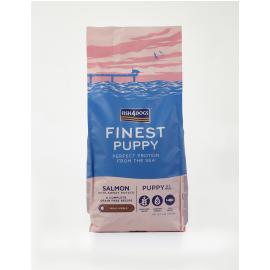 FISH4DOGS Granule malé pre šteniatka Finest losos so sladkými zemiakmi 6 kg, 2m+