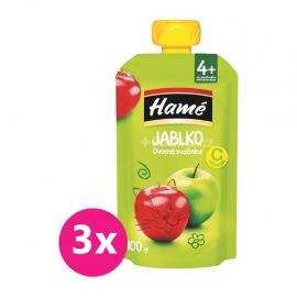 3x HAMÉ Ovocná desiata Jablko 100 g