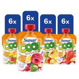 SUNAR Kapsička Cool ovocie XXL mix 24x100 g